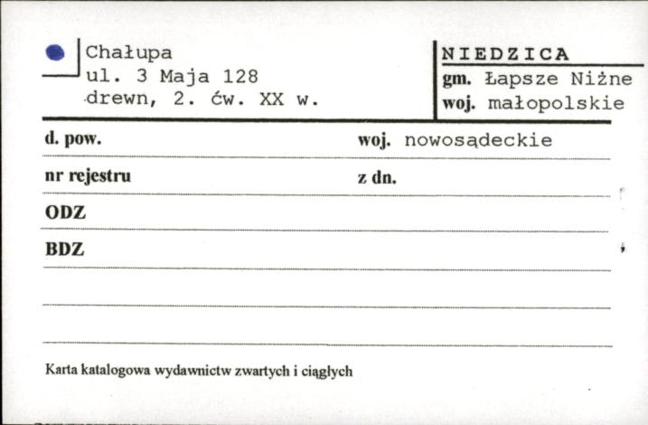 chałupa, skan 1