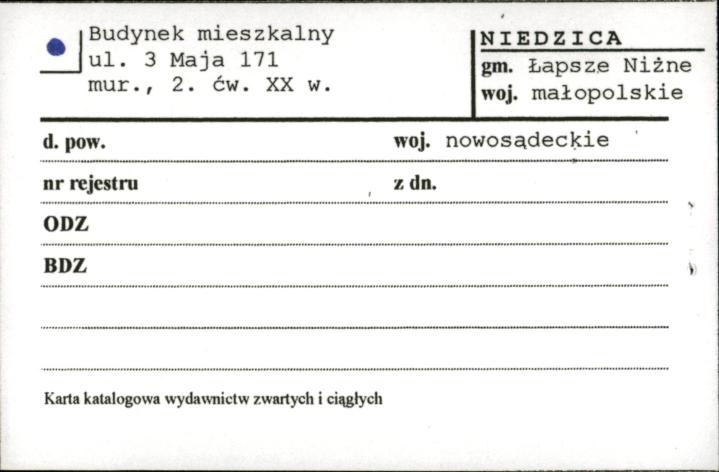 budynek mieszkalny, skan 1