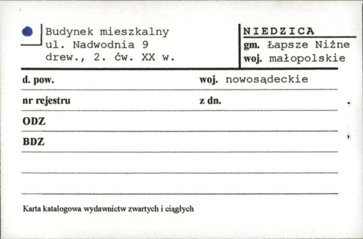 budynek mieszkalny, skan 1
