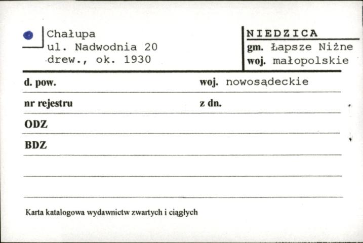 chałupa, skan 1