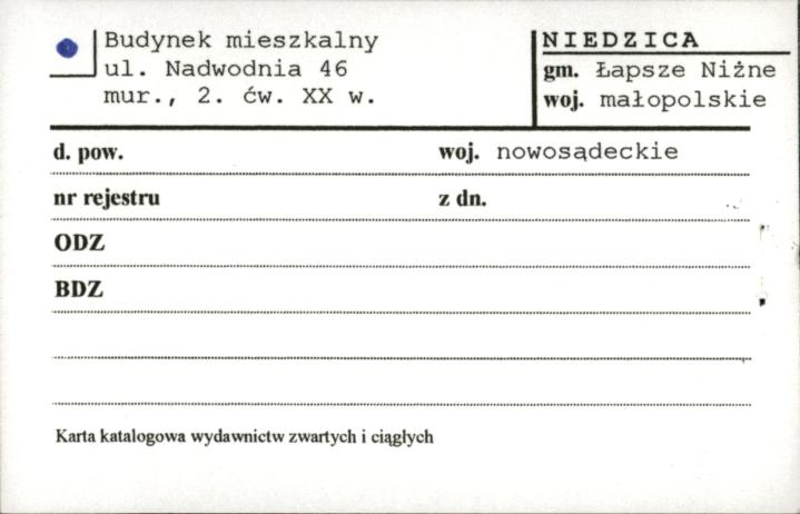 budynek mieszkalny, skan 1