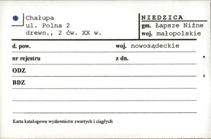 chałupa, skan 1