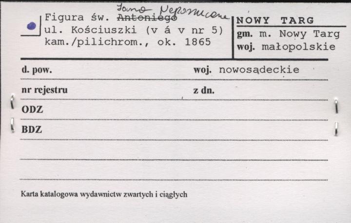 figura św. Jana Nepomucena, skan 1