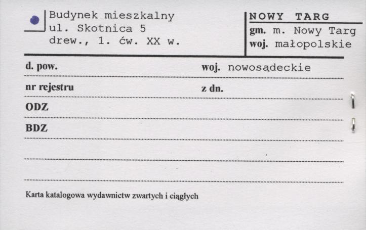 budynek mieszkalny, skan 1