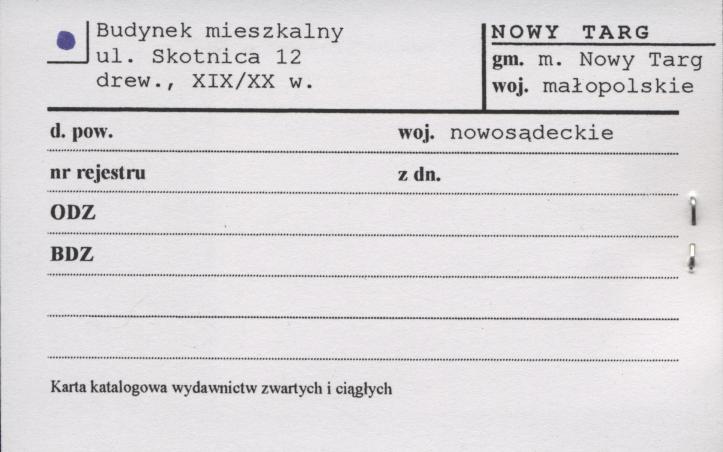 budynek mieszkalny, skan 1