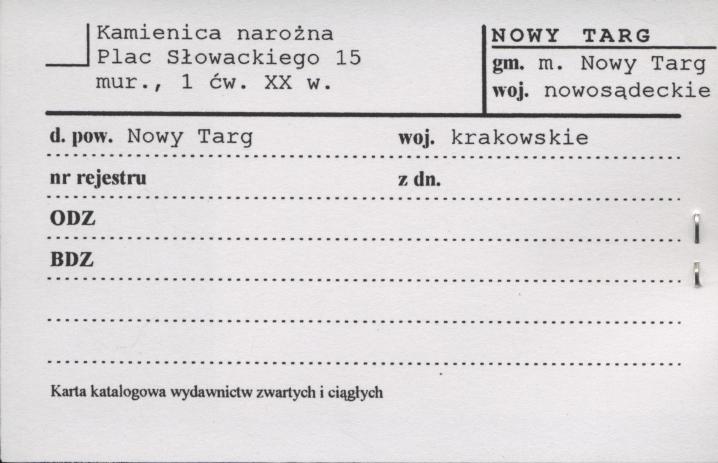 kamienica narożna, skan 1
