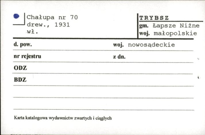 chałupa, skan 1