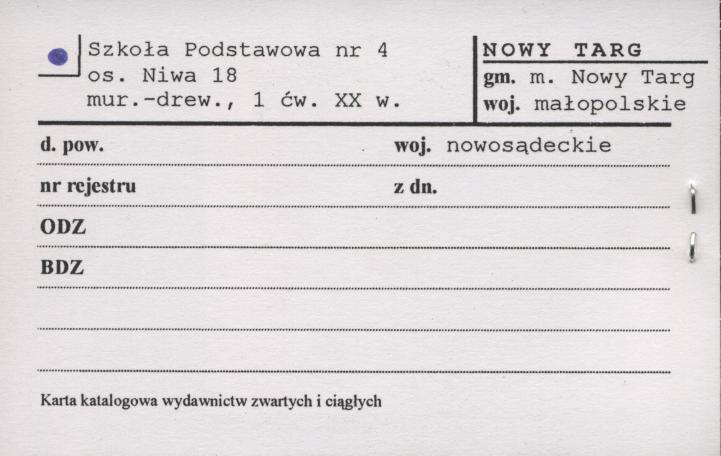 Szkoła Podstawowa nr 4, skan 1