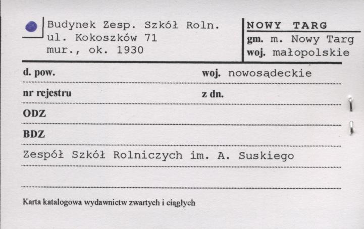 budynek Zesp. Szkół Roln., skan 1