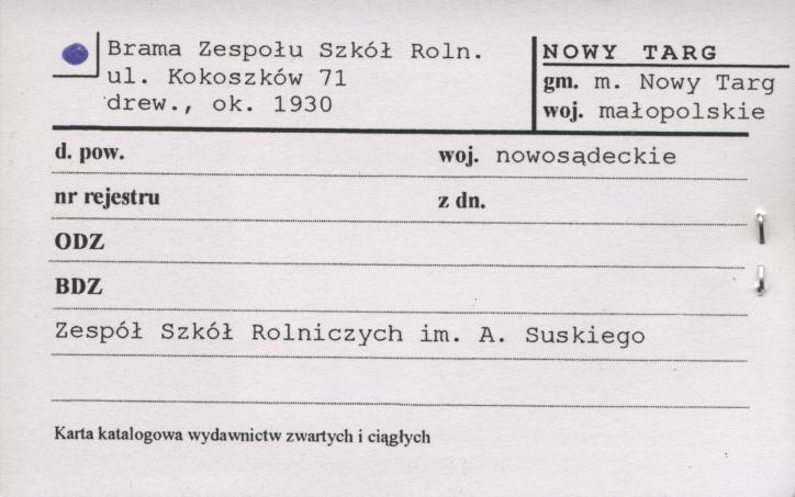 brama Zespołu Szkół Roln., skan 1