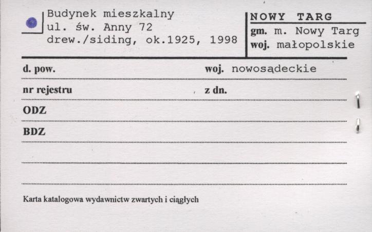 budynek mieszkalny, skan 1