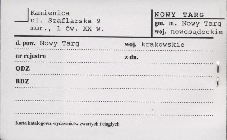 kamienica, skan 1