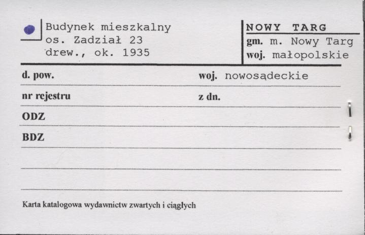 budynek mieszkalny, skan 1