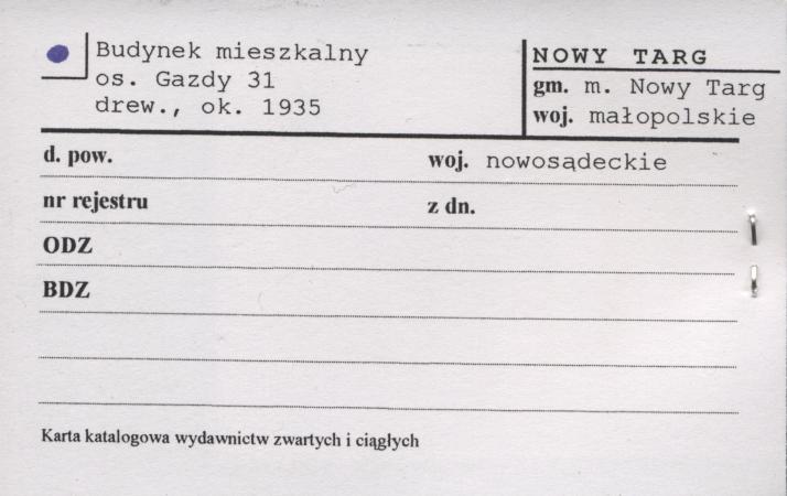 budynek mieszkalny, skan 1