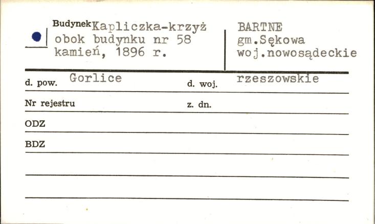 kapliczka-krzyż, skan 1