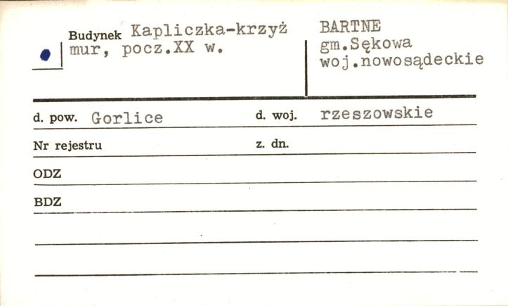 kapliczka-krzyż, skan 1