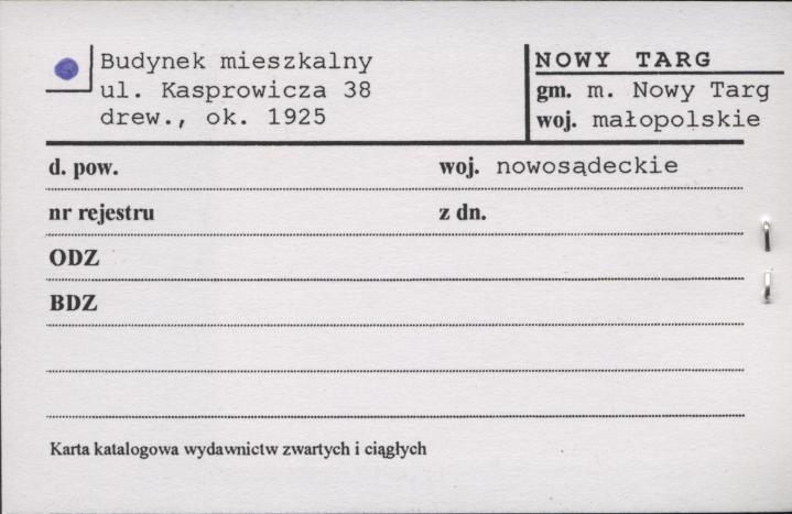 budynek mieszkalny, skan 1