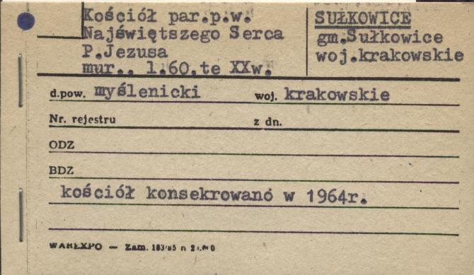 kościół par. pw. Najświętszego Serca P. Jezusa, skan 1