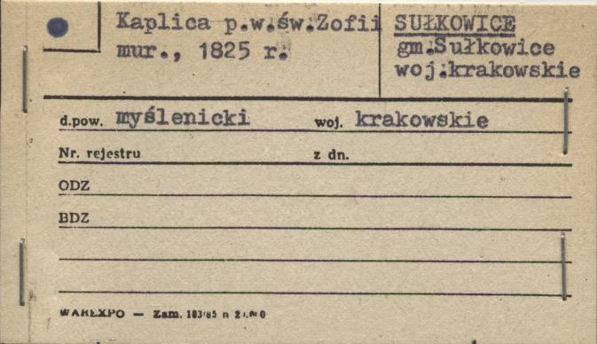 kaplica pw. św. Zofii, skan 1
