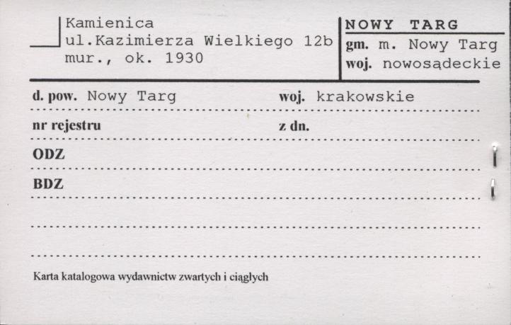 kamienica, skan 1
