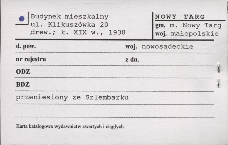 budynek mieszkalny, skan 1