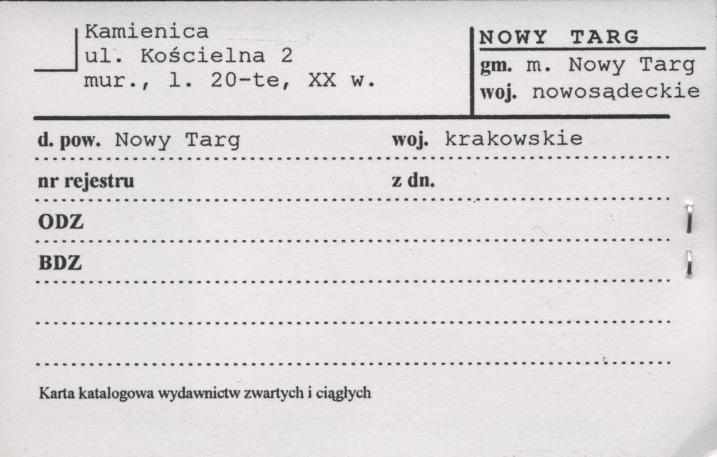 kamienica, skan 1