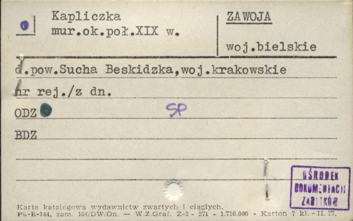 kapliczka, skan 1