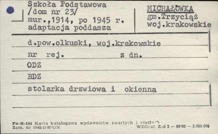 dom - Szkoła Podstawowa, skan 1