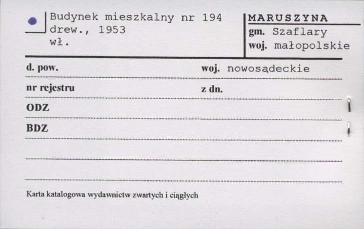 budynek mieszkalny, skan 1