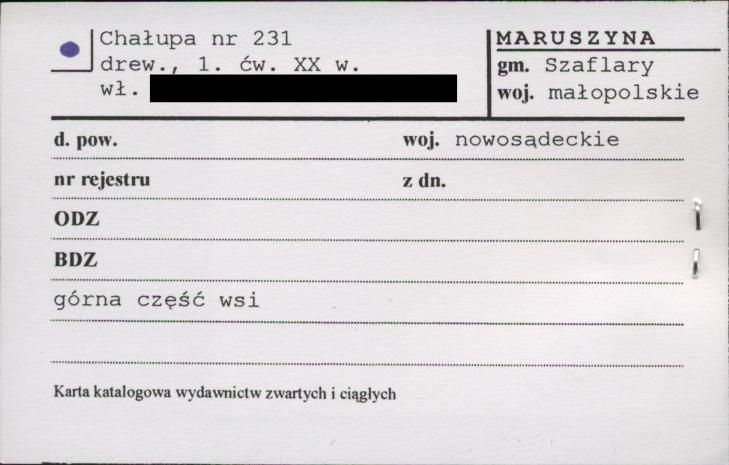 chałupa, skan 1