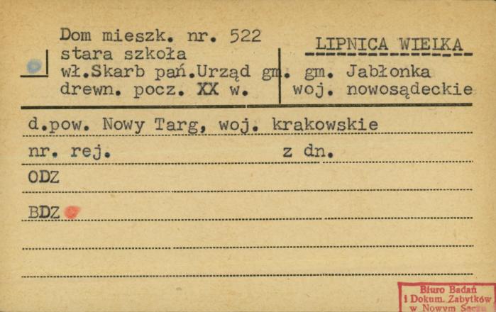 dom mieszkalny, stara szkoła, skan 1