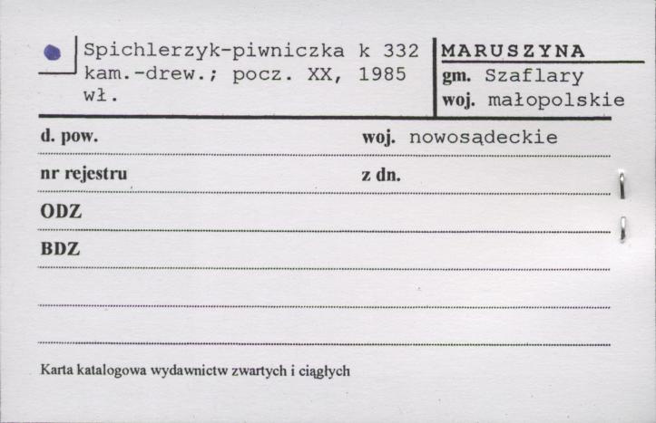 spichlerzyk - piwniczka, skan 1