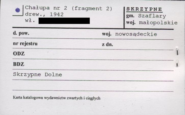 chałupa, skan 1