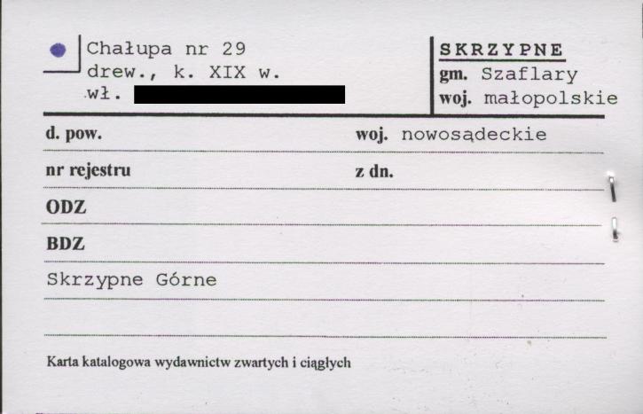 chałupa, skan 1