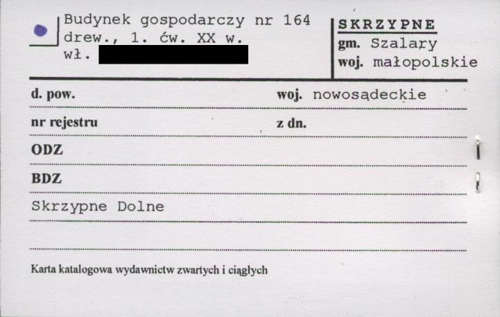 budynek gospodarczy, skan 1