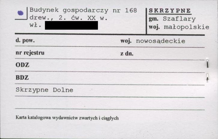 budynek gospodarczy, skan 1