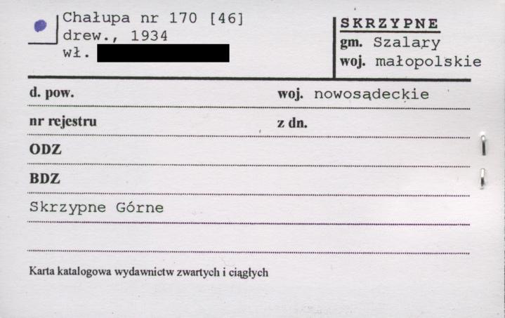 chałupa, skan 1