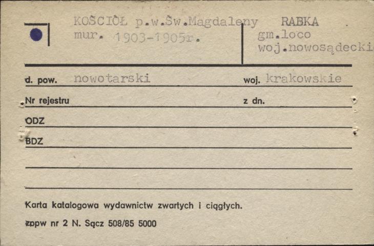 kościół pw. św. Magdaleny, skan 1