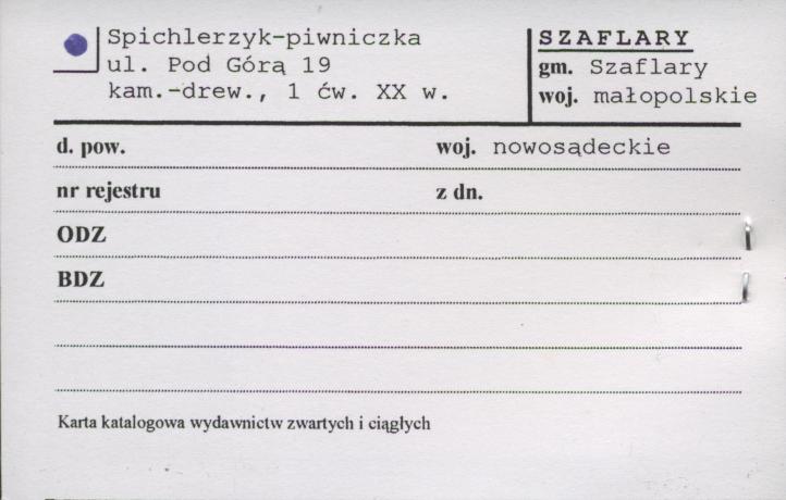 spichlerzyk - piwniczka, skan 1