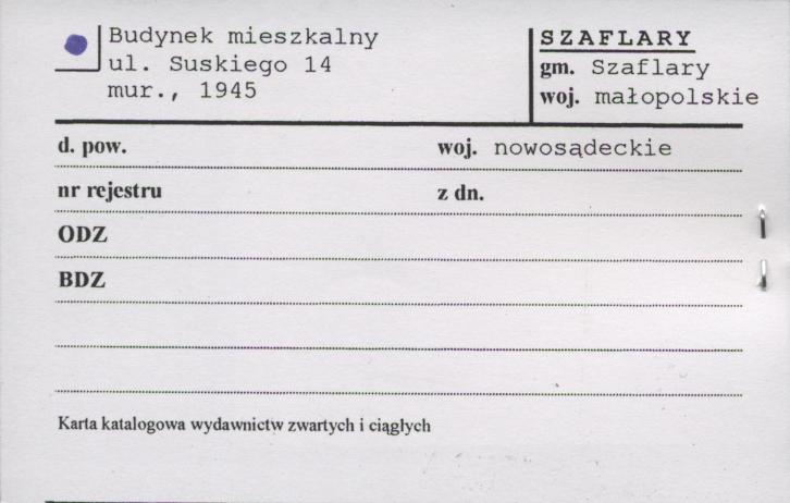 budynek mieszkalny, skan 1