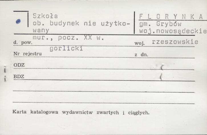 szkoła, ob. budynek nieużytkowany, skan 1