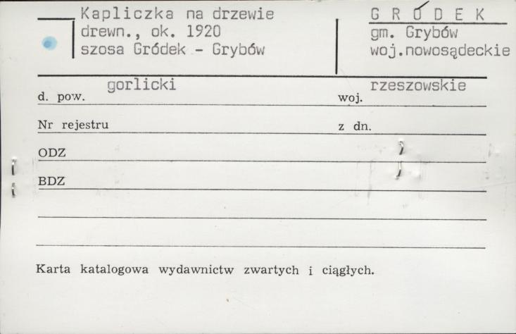 kapliczka na drzewie, skan 1