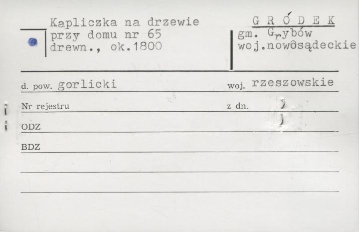 kapliczka na drzewie, skan 1