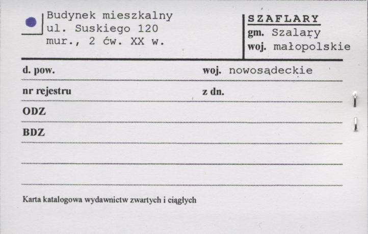 budynek mieszkalny, skan 1