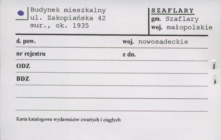budynek mieszkalny, skan 1