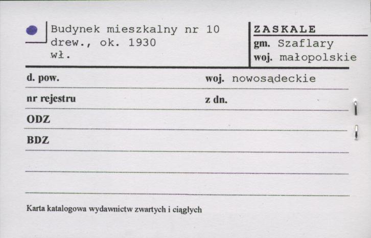 budynek mieszkalny, skan 1
