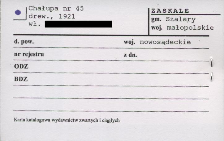 chałupa, skan 1