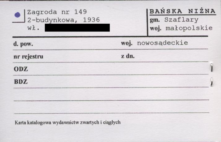 zagroda 2-budynkowa, skan 1