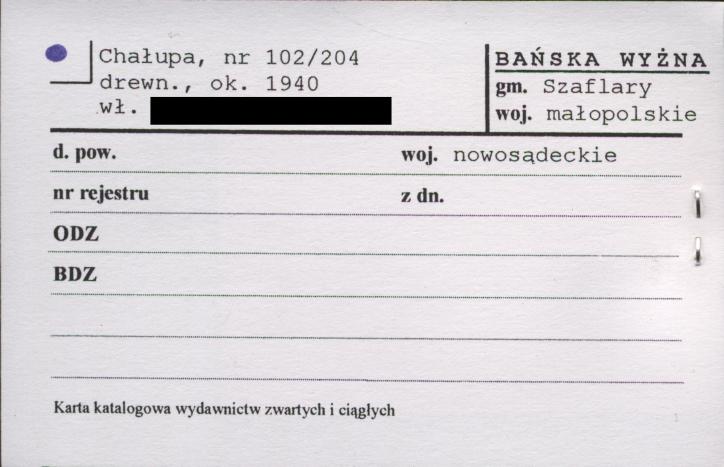 chałupa, skan 1