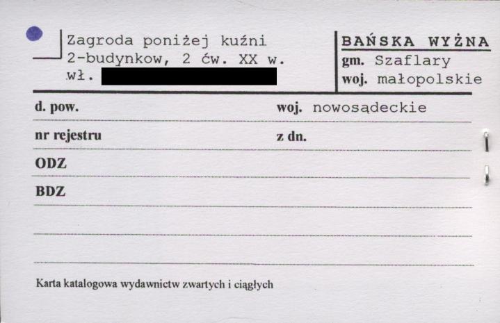zagroda 2-budynkowa, skan 1
